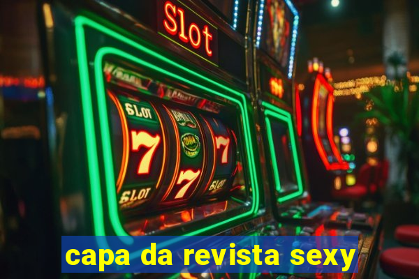 capa da revista sexy